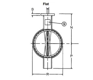 Butterfly-Valve-GD47653-dimension-1