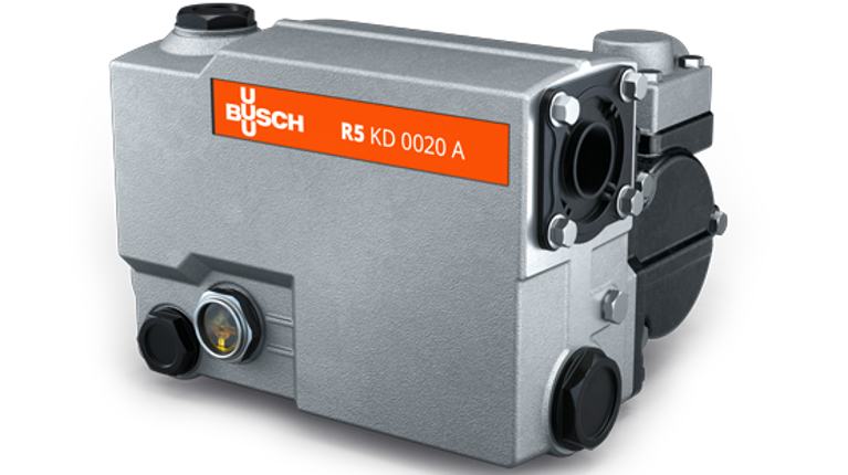 BUSCH Oil-Lubricated Rotary Vane Vacuum Pumps R5 KD