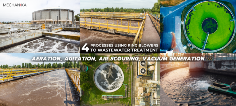 HEAD - 4 Processes using ring blowers TO WASTEWATER TREATMENT